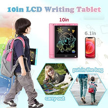 Load image into Gallery viewer, 2 Pack LCD Writing Tablet for Kids 10 inch,Doodle Board, Electronic Drawing Tablet Drawing Pads, Preschool Toys for Baby Girl Boy GiftsEducational Birthday Gift for 3-8 Years Old Kids (Blue &amp; Pink)
