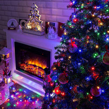 Load image into Gallery viewer, Silensys Christmas String Lights 66Ft 200LEDs Timer Chritsmas Tree Lights 8 Modes for Indoor Xmas Party Yard Garden Multi Colored
