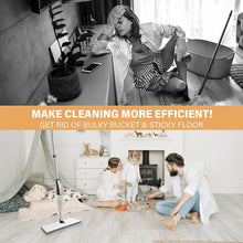 Load image into Gallery viewer, Kibhous Superfine Fiber Spray Mop for Floor Cleaning, with Refillable Spray Bottle and 3 Washable Pads, Used for Flat Mop in Home Kitchen, Hardwood Laminated Wood Tile Floor Cleaning, White
