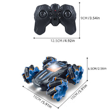 Load image into Gallery viewer, RC Stunt Car with Lights Music, Remote Control Car 360° Spins Double Side Twisted RC Car Birthday Gifts Toys for 6 7 8 9 10 11 12 year old boys
