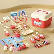 Load image into Gallery viewer, Doctor Toy Sets 37 Piece Set Doctor Playset Gift, Pretend Play Doctor Kit for Toddlers 3 4 5 Years Old Boys Girls
