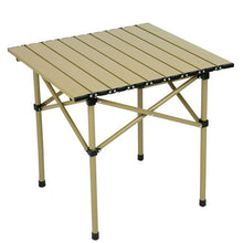 Load image into Gallery viewer, Folding Camping Table, Beach Table for Sand, Foldable Side Table, Foldable Portable Camping Table, Folding Camp Table Camping Folding Table Small Camping Table Aluminum Foldable Camping Table Portable
