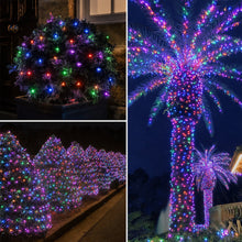 Load image into Gallery viewer, Christmas String Lights Twinkle Cluster Lights 82Ft 200Led 8 Modes Timer Memory Function for Christmas Party Garden Multicolor
