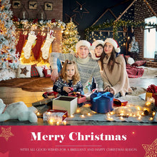 Load image into Gallery viewer, Christmas Stockings Large Knitted Stocking Ivory White Burgundy Solid Color 18&#39;&#39; 2 Pack for Family Xmas Holiday Party Decoration
