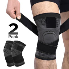 Load image into Gallery viewer, Meidong 2 Pack Knee Sleeve, Compression Fit Support -for Joint Pain and Arthritis Relief, Improved Circulation Compression - Wear Anywhere - Large
