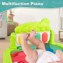 Load image into Gallery viewer, Baby Gym Play Mat Kick Play Piano Gym with Musical Tummy Time Mat Activity Center for Newborn Infants
