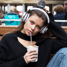 Load image into Gallery viewer, COWIN E7 Active Noise Cancelling Headphones Bluetooth Headphones with Mic Deep Bass Wireless Headphones Over Ear(White)
