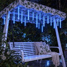 Load image into Gallery viewer, Christmas Lights Outdoor, Icicle String Light 32 Tubes 768LEDs for Xmas Tree Christmas Decorations Party Wedding Holiday Yard, Blue
