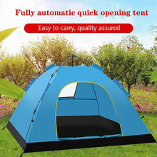 Load image into Gallery viewer, Aedavey Camping Tent 2 Person Automatic Pop Up Instant Tent Waterproof Windproof Portable 7&#39; x 5&#39; x 50&quot; Blue
