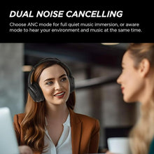 Load image into Gallery viewer, Active Noise Cancelling Headphones Wireless Over Ear Bluetooth Headphones Wireless Headphones with Deep Bass, Clear Calls, Comfortable Fit, 30H, Bluetooth 5.2
