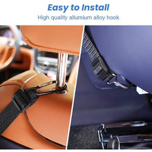 Load image into Gallery viewer, Meidong Car Mesh Organizer 3-Layer Dog Car Net Barrier Car Seat Storage Net Bag Cargo String Net Pouch Holder for Bag Luggage Pets Kids Barrier Disturb Stopper
