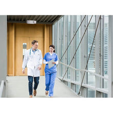 Load image into Gallery viewer, Cosmonic LED Emergency Exit Lighting Fixtures with 2 LED Heads and Back-Up Batteries- US Standard Emergency Light, UL 924 Qualified, 120-277 Voltage
