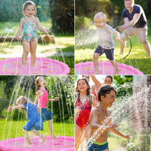 Load image into Gallery viewer, Splash Pad Sprinkler Meidong 67" Splash Water Pad Outdoor Swimming Pool Splash Play Mat Water Toys for Kids Toddlers Children Fun Games Learning
