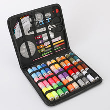 Load image into Gallery viewer, Sewing Kit for Adults and Kids - Small Beginner Set w/ Multicolor Thread, Needles, Scissors, Thimble &amp; Clips - Emergency Repair and Travel Kits - Sewing Accessories and Supplies
