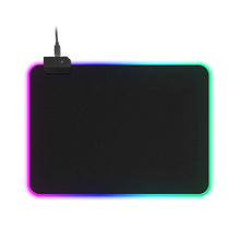 Load image into Gallery viewer, RGB Gaming Mouse Mat Pad - Large Extended Led Mousepad with 14 Lighting Modes 8 Kinds of Monochrome, Anti-Slip Rubber Base with Waterproof Coating Mouse Mat for Gamer 31.5×11.8×0.16 in

