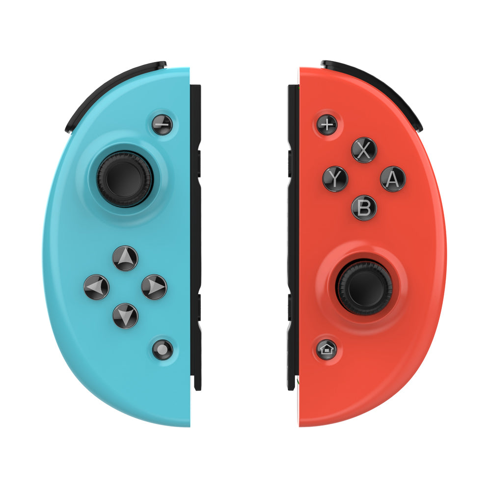 Wireless Switch Joy Con Controller, Vivefox Ergonomic Switch Controller L/R Replacement Joycon with Gyro Axis, Joy-con for Switch & Lite Remote Gamepad Black