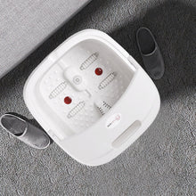 Load image into Gallery viewer, Heated Electric Foot Bath Collapsible Foot Bath Spa, Bubbles Massage, Collapsible Foot Soaking Tub with Shiatsu Massage, for Tired Feet Stress Relief Home Use
