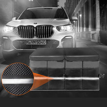 Load image into Gallery viewer, Trunk Organizer Car Organizer and Storage Cargo Organizer Suv Trunk Storage Box Organizer Car Trunk Box Car Compartment Organizer with Cover Collapsible Large
