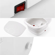Load image into Gallery viewer, Heated Electric Foot Bath Collapsible Foot Bath Spa, Bubbles Massage, Collapsible Foot Soaking Tub with Shiatsu Massage, for Tired Feet Stress Relief Home Use
