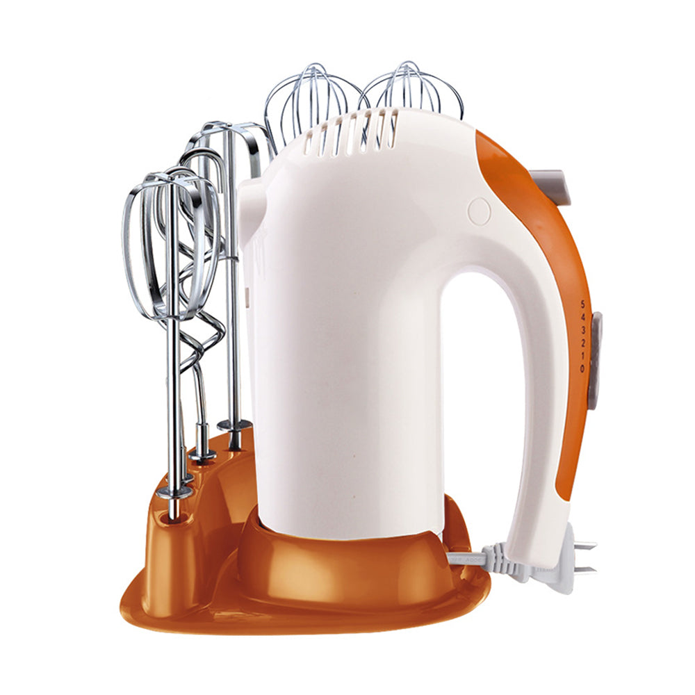 Hand Mixer Electric Kitchen Hand Mixers 5 Speed 300W 6 Stainless Steel Attachments Easy Eject Button with Storage Case