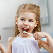 Load image into Gallery viewer, Rechargeable Kids Electric Toothbrush, 5 Modes With Memory, Fun &amp; Easy Cleaning, 32000 Strokes, IPX7 Waterproof, 2-Min Timer for Age 2+, 2 Soft Bristles
