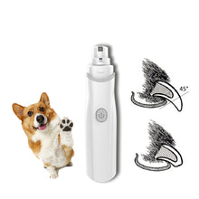 Load image into Gallery viewer, Dog Nail Grinder Upgraded - Quiet Electric Rechargeable Pet Nail Trimmer Painless Paws Grooming &amp; Smoothing for Small Medium Large Dogs &amp; Cats
