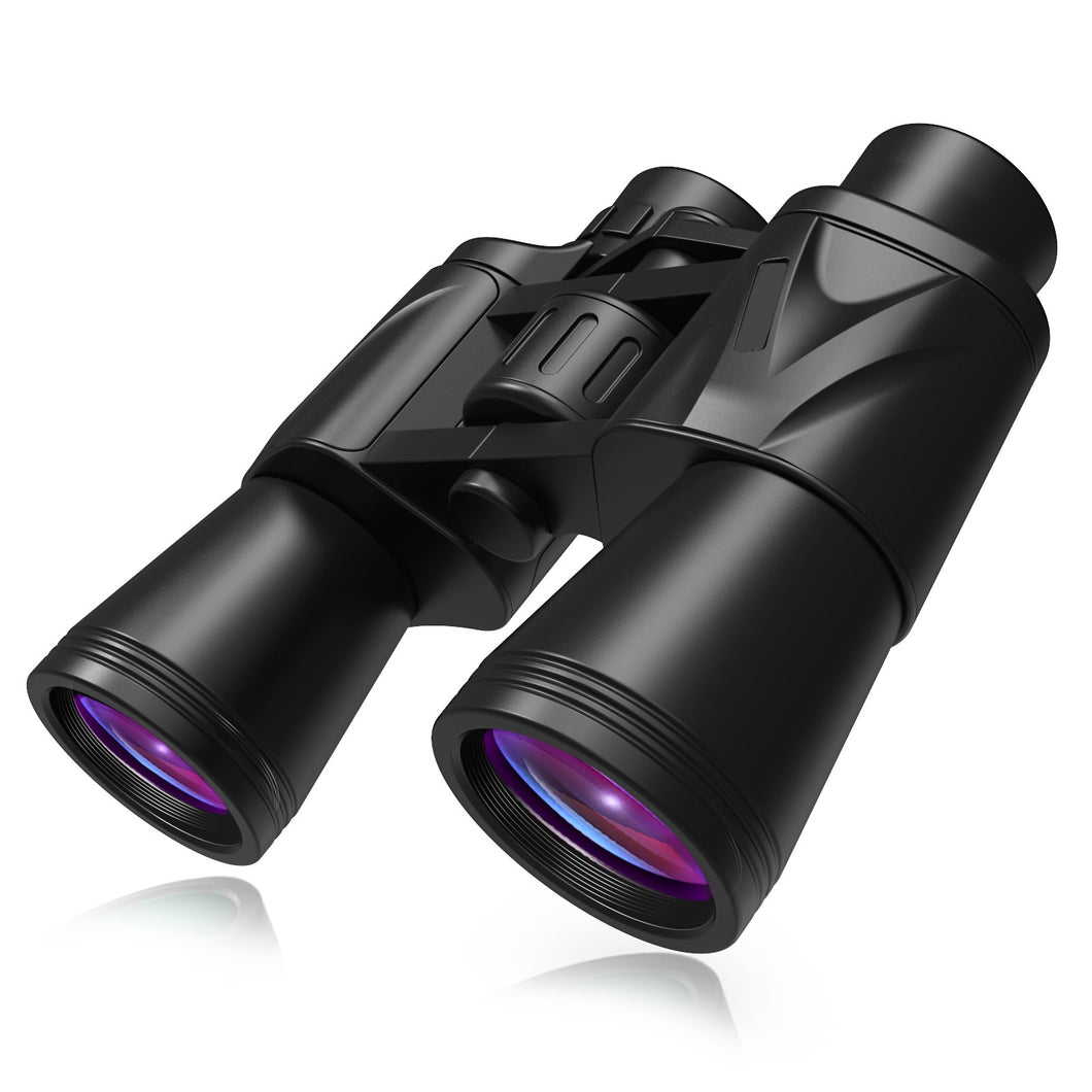 20x50 High Power Binoculars for Adults, Compact Waterproof Binoculars for Bird Watching Hunting Travel Football Games Stargazing - BAK4 Prism FMC Lens