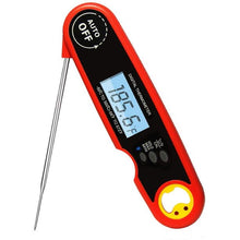 Load image into Gallery viewer, Meidong Digital Instant Read Meat Thermometer with Long Probe -Kitchen Cooking Thermometer for Food Cooking Grilling BBQ Smoker Grill Kitchen Oil Candy Thermometer with Whisk (Battery Not Included)
