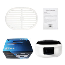 Load image into Gallery viewer, COSMONIC Paraffin Wax Machine Touchscreen 3.4L for hand and feet， Paraffin Bath Quick Heating，Moisturizing Paraffin Spa Wax Bath Kit，Large Capacity at Home for Smooth and Soft Skin
