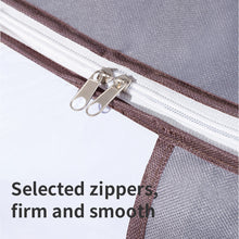 Load image into Gallery viewer, 3 Pack Clothes Storage Bag Large Clothes Organizer, Closet Organizer with Reinforced Handle Thick for Comforters, Blankets and Bedding with Sturdy Zipper, Grey
