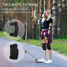 Load image into Gallery viewer, Meidong Skateboard Knee Pads Elbow Pad, Skate Pads 2 in 1 Protective Gear Set Four-piece Set for Skateboarding Skating Cycling Biking Bicycle Scooter
