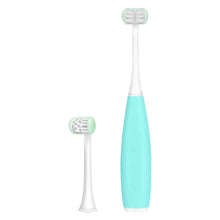 Load image into Gallery viewer, Rechargeable Kids Electric Toothbrush, 5 Modes With Memory, Fun &amp; Easy Cleaning, 32000 Strokes, IPX7 Waterproof, 2-Min Timer for Age 2+, 2 Soft Bristles
