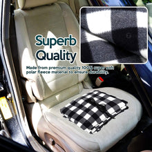 Load image into Gallery viewer, Car Blanket, 12V Car Truck Heated Blanket Electric Travel Heating Seat Blanket Throw Automotive Vehicle Road Travel Trip RV, Great for Cold Weather, Tailgating, and Emergency Kits
