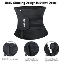 Load image into Gallery viewer, Fitreno Corset Waist Trainer for Women, Sweat Band Waist Trimmer Belt for Body Shaping(Size S)
