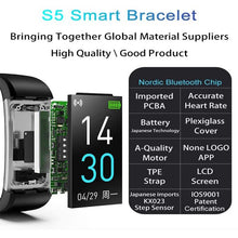 Load image into Gallery viewer, Meidong Fitness Tracker HR, Pedometer, Sleep Monitor, Vibrating Alarm, smart reminder, remote control selfie, health monitoring, exercise tracking, sleep analysis
