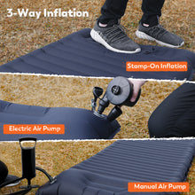 Load image into Gallery viewer, Inflatable Sleeping Pad for Camping, Self Inflating Sleeping Pad with Pillow Lightweight Comfortable and Portable Sleeping Mat for Backpacking, Hiking and Traveling,Navy
