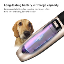 Load image into Gallery viewer, Low Noise Professional Pet Grooming kit, USB Rechargeable Pet Grooming Kit for Dogs Cats with Thick Coats
