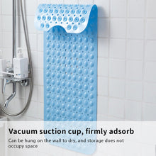 Load image into Gallery viewer, Bath Tub Mat, 39 x 16 Inches Anti Slip Material Blue
