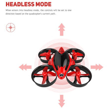 Load image into Gallery viewer, Upgrade Mini Drones for Kids and Beginners, RC Helicopter Support Headless Mode, Altitude Hold, 3D Flip, 3 Speed modes
