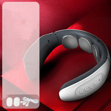 Load image into Gallery viewer, Electric Pulse Neck Massager for Pain Relief, Intelligent Neck Massager, 4 Modes 15 Levels Cordless Deep Tissue Trigger Point Massager, Portable Neck Massager for Women Men Gift
