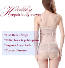 Load image into Gallery viewer, COSMONIC 3 in 1 Postpartum Support - Recovery Belly/waist/pelvis Belt Shapewear Slimming Girdle, Beige, One Size
