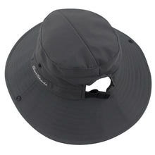 Load image into Gallery viewer, Women&#39;s Ponytail Sun Hat Protection Foldable Mesh Wide Brim Beach Adjustable Fishing Hat, Grey

