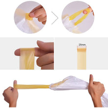 Load image into Gallery viewer, Trash Bags, Meidong Garbage Bag 13 Gallon Large Kitchen Drawstring Strong Bag, 5 Rolls/115 Pcs, White
