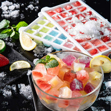 Load image into Gallery viewer, kibhous Ice Cube Trays, 4 Pieces Ice Cube Molds Round Big Ice Balls Square Diamond Ice Cube Trays, Blue
