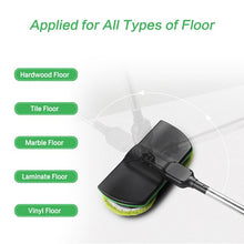 Load image into Gallery viewer, Electric Mop COSMONIC Cordless Electric Spin Mop Automatic Rotary Polisher Cleaning for Hard Wood Tile Vinyl Marble Laminate Floor
