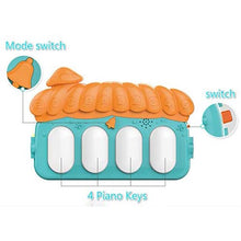Load image into Gallery viewer, Baby Play Mat for Infant with Music and Mirror, Newborn Piano Activity Center Toys Gym Floor Playmat for Boys Girls
