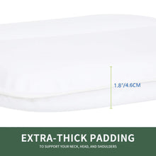 Load image into Gallery viewer, COSMONIC Bath Pillow Bathtub Spa Pillow 7 Powerful Suction Cups Bath Cushion for Tub Neck and Back Support Fits All Bathtub Hot Tub Home Spa
