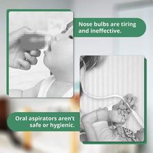 Load image into Gallery viewer, Baby Nasal Aspirator - Battery Powered Nose Cleaner with 3 Suction Levels for Newborn Infant Toddlers Kids for First Aid Kits &amp; Nurseries
