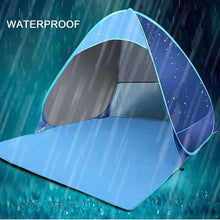 Load image into Gallery viewer, Beach Tent Camping Tent with Tent Stakes, Pop Up Tent for 1-3 Person, Sun Shelters Portable Tent for Family Camping Fishing Picnic
