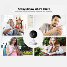 Load image into Gallery viewer, WiFi Camera, 1080P Indoor Camera Wifi Baby Monitor with 2-Way Audio, Human Detection, Night Vision, Home Surveillance Camera for Pet/Baby/Elder
